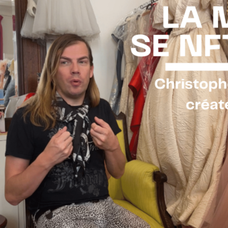 Christophe Guillarmé, le créateur de mode français qui NFTise ses créations.