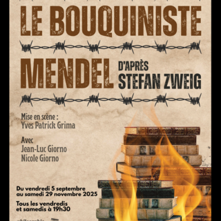 Comment donner vie à une œuvre au théâtre ? Jean-Luc Giorno vous raconte tout autour de la pièce "Le Bouquiniste Mendel", à retrouver à La Folie Théâtre à la rentrée