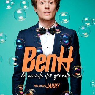 Ben H jouera son spectacle "Le Monde des Grands" au Sentier des Halles à Paris à partir du 25 septembre prochain
