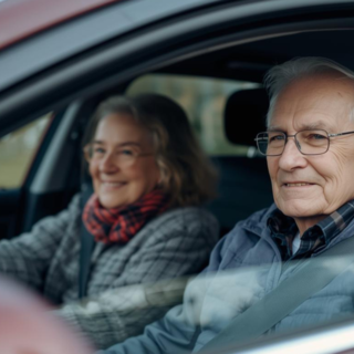 Casting couple de séniors homme et femme entre 60 et 65 ans pour campagne publicitaire automobile