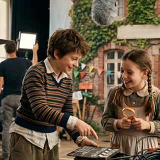 Casting enfant fille et garçon de 12 ans révolus pour figuration dans long métrage cinéma Anatole Latuile