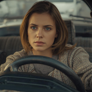 Casting homme et femme avec voiture des années 90 ans pour silhouette dans court métrage