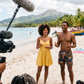 Casting homme et femme entre 18 et 80 ans pour silhouette dans vidéo YouTube tournée en Martinique