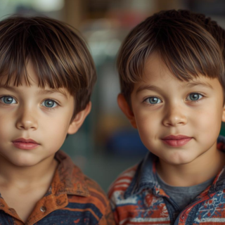 Casting frères jumeaux de 6 ans pour silhouette dans série plateforme