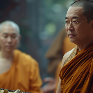 Casting vrai moine et moniale bouddhiste pour figuration dans téléfilm