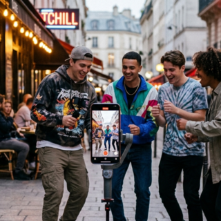 Casting figurant homme entre 18 et 23 ans pour tournage vidéos Instagram et TikTok avec un artiste