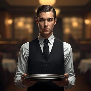 Casting homme serveur de tout âge pour silhouette dans film