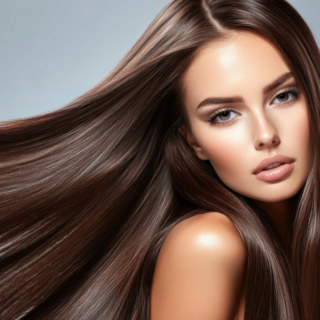 Casting femme mannequin aux cheveux longs pour show coiffure