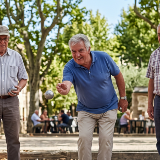 Casting figurant joueurs de pétanque pour le tournage d'un film anglais Netflix
