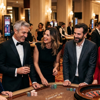 Casting modèle homme et femme de 30 ans et plus pour shooting photo casino