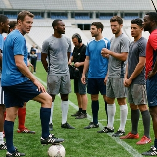 Casting figurants footballeurs avec chaussures à crampons pour un tournage