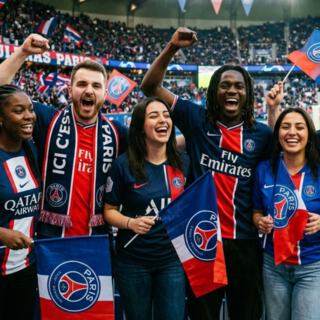 Casting hommes et femmes supporters du PSG entre 18 et 30 ans pour tournage vidéo digitale rémunérée