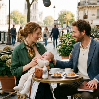 Casting famille avec bébé de 3 à 6 mois pour tournage