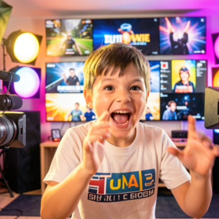 Casting enfant fille ou garçon entre 9 et 14 ans pour tournage vidéo YouTube avec youtubeur