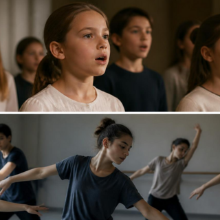 Casting enfants filles et garçons qui savent chanter et danser pour silhouettes dans long métrage cinéma