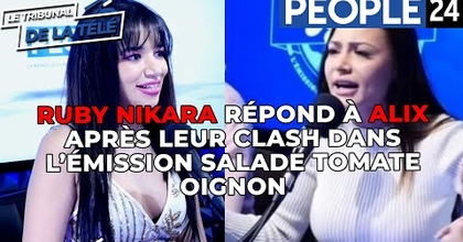 Ruby Nikara répond à Alix Dmx après leur clash dans l’émission Salade Tomate Oignon