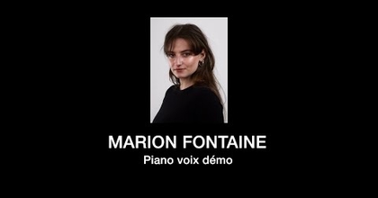 Piano Voix - Marion Fontaine 