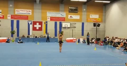 Gym et danse - Sans engin - 1ère place Suisse
