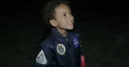 Dreaming of the Moon... coming back from Mars.