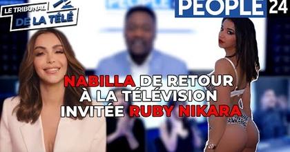 Nabilla de retour à la télévision - Invitée Ruby Nikara