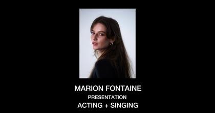 Marion Fontaine- Presentation+reels