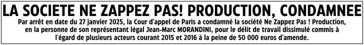 BANNIÈRE JUDICIAIRE (2 MOIS)