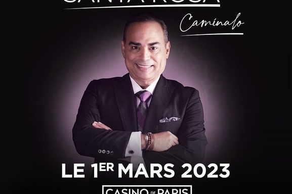 Le "gentleman de la salsa" Gilberto Santa Rosa sera à Paris le 1er mars pour un concert exceptionnel au Casino de Paris !