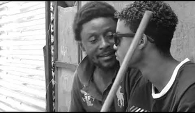 l'aveugle et son frère de Nimay. Film Congolais