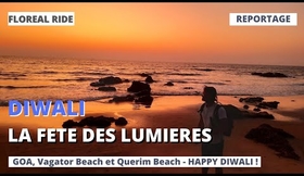 DIWALI: La fête des lumières Indienne - GOA, Vagator Beach et Querim Beach - HAPPY DIWALI !
