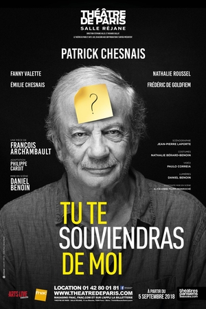 "Tu te souviendras de moi" de Patrick Chesnais : On vous fait gagner des places !