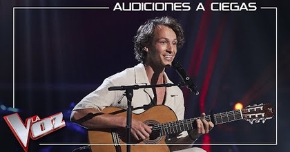 Antón Perard canta 'Une femme avec une femme' | Audiciones a ciegas | La Voz Antena 3 2022