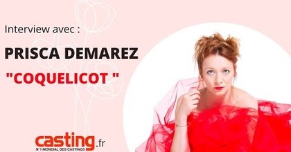 Interview Prisca Demarez, comédienne à l'affiche de la comédie musicale "Coquelicot"